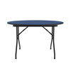 High Intensity Color Round Commercial High Pressure Fixed Height Folding Table - Correll