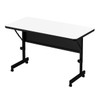 Rectangular Adjustable Height Flip Top Nesting Table with Dry Erase Markerboard Top - Correll FT Series