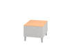 Ace Modular One Seat Bench with Laminate Top - FlexxForm 