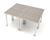 ESTO Rectangle Student Desk Group - CEF