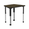 Trapezoid Collaborative Desk with Deluxe High Pressure Laminate Top - Correll AD2333-TRP