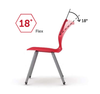 Four-Leg A&D Ready Chairs with Nylon Glides - Paragon