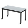 Thermal Fused Laminate Library Rectangle Table - Correll
**Casters Sold Separately**