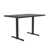 Rectangular Table Height Deluxe High Pressure Laminate Café and Breakroom Table with T-Base - Correll BTT Series
