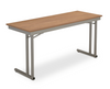 Quest Rectangle Training Table with Particleboard Core - Barricks 