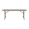 Rectangle Heavy Duty Commercial Plastic Folding Table - Correll