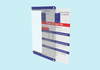 Ghent Slide Changeable Healthcare Glassboard