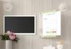 Ghent Slide Changeable Healthcare Glassboard