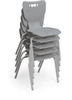 Gray Armless Hierarchy Chair