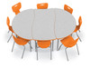 Creator Conference Table and Hierarchy Chair Bundle - MooreCo