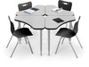 Boomerang Desk and Hierarchy Chair Bundle - MooreCo