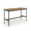 All Welded Charge Bar Tables with PD-Flip Power - 30"W - Paragon