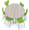 Hierarchy Creator Half Round Tables and Hierarchy Chairs Bundle - MooreCo