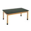 Phenolic Resin Top Plain Apron Science Table - Hann