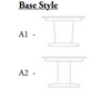 Art Table Leg Style Comparison - Hann