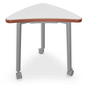 Akt Dry Erase Chevron Table - MooreCo SD-AR29 w/Optional Casters