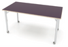 ESTO Rectangle Table with High Pressure Laminate and T-mold - CEF 