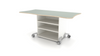 ESTO Inverse Table with FENIX Top, 30"W x 60"L Wave with full shelves - CEF