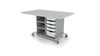 ESTO Inverse Table with High Pressure Laminate Top with T-Mold - CEF