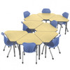 Gem Apex Student Desk and Chair Bundle - Marco Group 