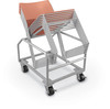 Akt Wire Base Stacking Chairs (Pack of 20) with Stacker Cart - MooreCo