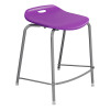 Potential 24"H Fixed Height Stool - Smith System 32789#PLT Purple **Extended lead time color