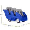 Foundations Gaggle Parade 6 Passenger Buggy Stroller