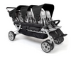 Gaggle Jamboree 6 Seat Multi Child Stroller - Foundations Gaggle Jamboree 6 Seat Multi Child Stroller - Foundations
