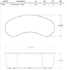 Flowform Bean Bench - Smith System 5500B