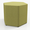 Flowform Hexagon Ottoman, Pistachio - Smith System 55009