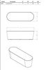 Flowform Outdoor Straight Bench, Spec Sheet - Smith System 55204