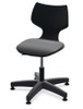 Flavors Adjustable Height Chair with Glides - Smith System 11841# Black