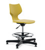  Flavors Adjustable Height Stool with Glides - Smith System Yellow **Extended lead time color