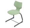 Flavors Cantilever Chair with Platinum Frame - Smith System Apple