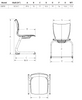 Groove Cantilever Chair, Spec Sheet 16 - Smith System