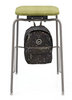 Groove Backless Stool, backpack hooks - Smith System