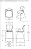 Numbers Fixed Height Stool - Smith System - 24" Spec Sheet