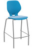 Numbers 28"H Fixed Height Stool - Smith System 22890 Cerulean