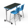 Silhouette Two-Student Desk - Smith System