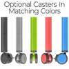 Matching Caster Color Options