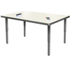 Dry Erase Velocity Rectangle Activity Table with Adjustable Height - Allied 