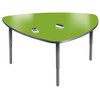 Velocity Apex Shaped Dry Erase Table with Adjustable Height - Allied USA