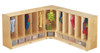 Toddler 5 Section Coat Locker with Step - Jonti-Craft