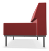 Akt Soft Seating Armless Lounge Loveseat - MooreCo AK-AL-295418