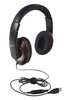 2021 Deluxe Stereo Headphones w/Inline Volume Control, USB Plug - Califone