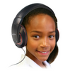 2021 Deluxe Stereo Headphones w/Inline Volume Control, USB Plug - Califone