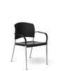 Contoured Stackable Guest Chair with Arms - OM Seating SG3A