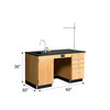 Diversified Epoxy Top Kinetic Lab Instructor Desk
