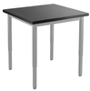 Chem-Res Adjustable Height Steel Frame Science Table - NPS **30"W x 30"L - Grey Frame** Chem-Res Adjustable Height Steel Frame Science Table - NPS **30"W x 30"L - Grey Frame**