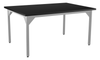 Epoxy Fixed Height Steel Frame Science Table - NPS **42"W x 60"L - Grey Frame**